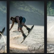 wakeboarding on Cheat Lake