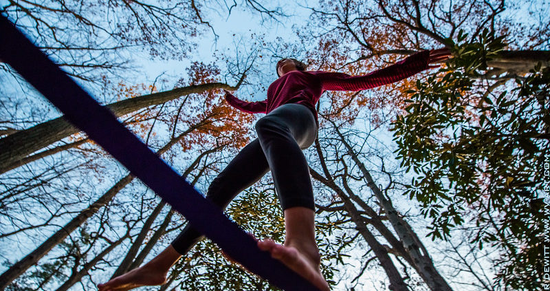 Slack Line, Balancing tree