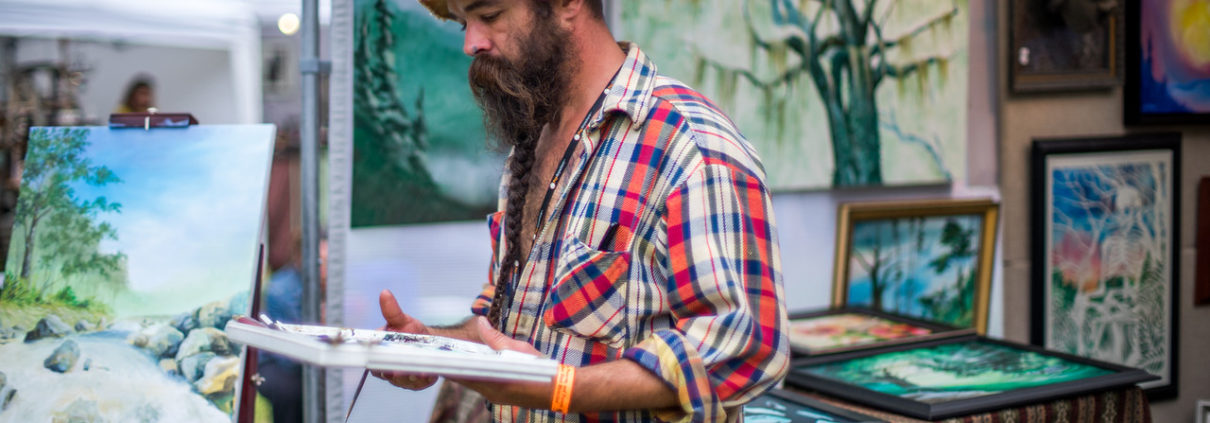 Tim Beard, Artist, Cheat River Festival
